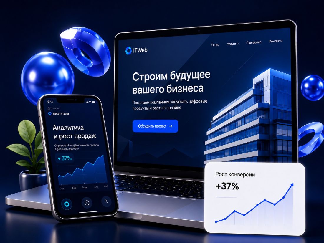 ITWeb: сайты, аналитика и рост продаж
